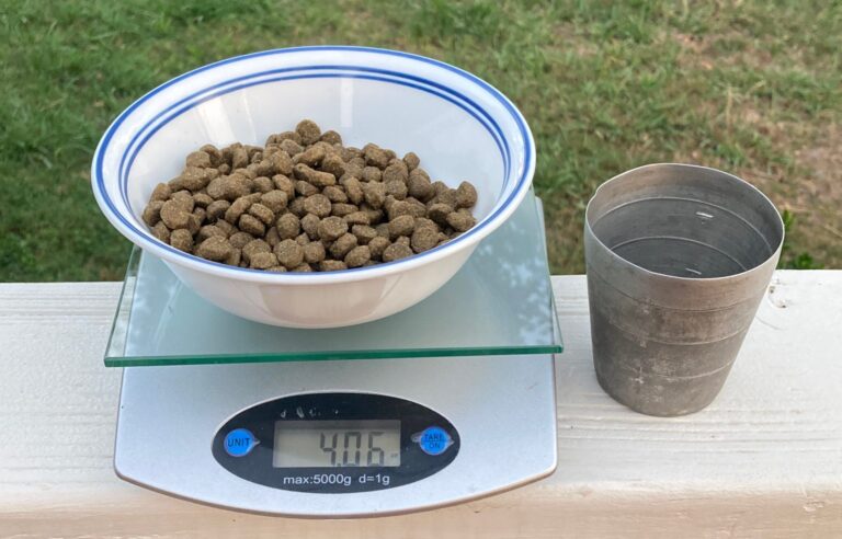 How Much Dry Food Should I Feed My Dog Calculator