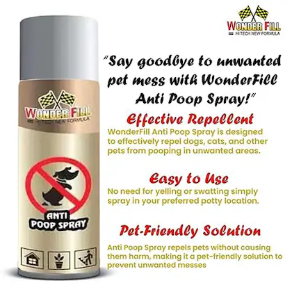 Spray to Stop Dogs from Pooping in the House